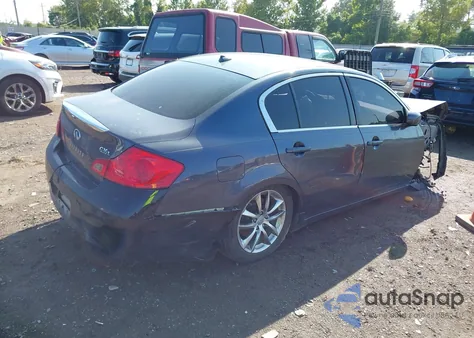 2008 Infiniti G35X z USA, uszkodzony, nr VIN JNKBV61F48M267967